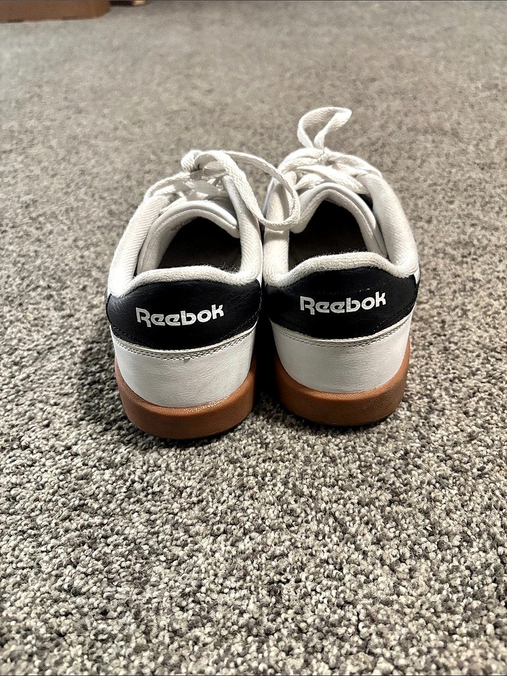Reebok Club C 85 Vintage White & Black Sneakers - Picture 4 of 4